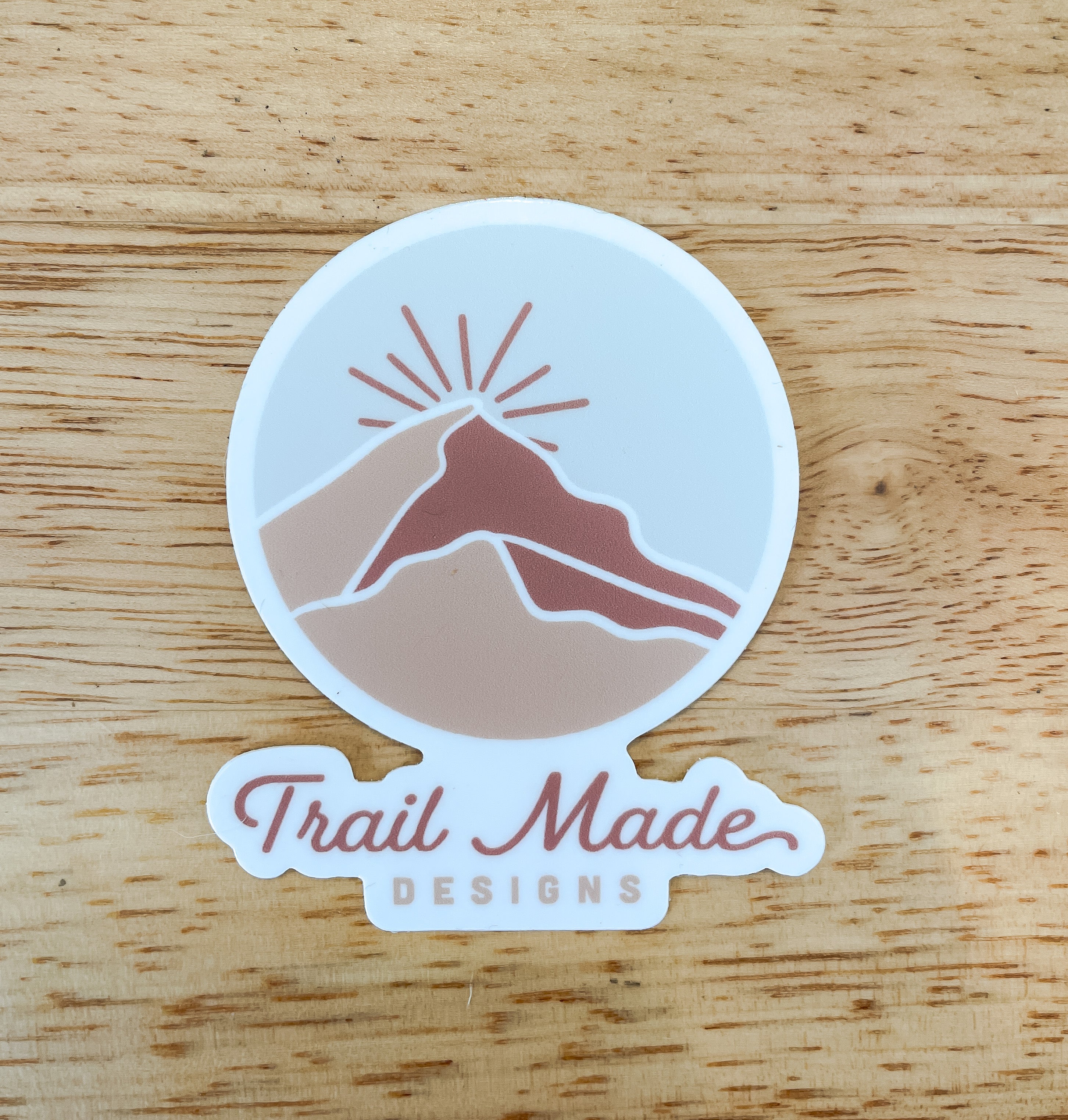 Large Trail Made Sticker