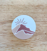 Load image into Gallery viewer, Trail Made Mountains Sticker
